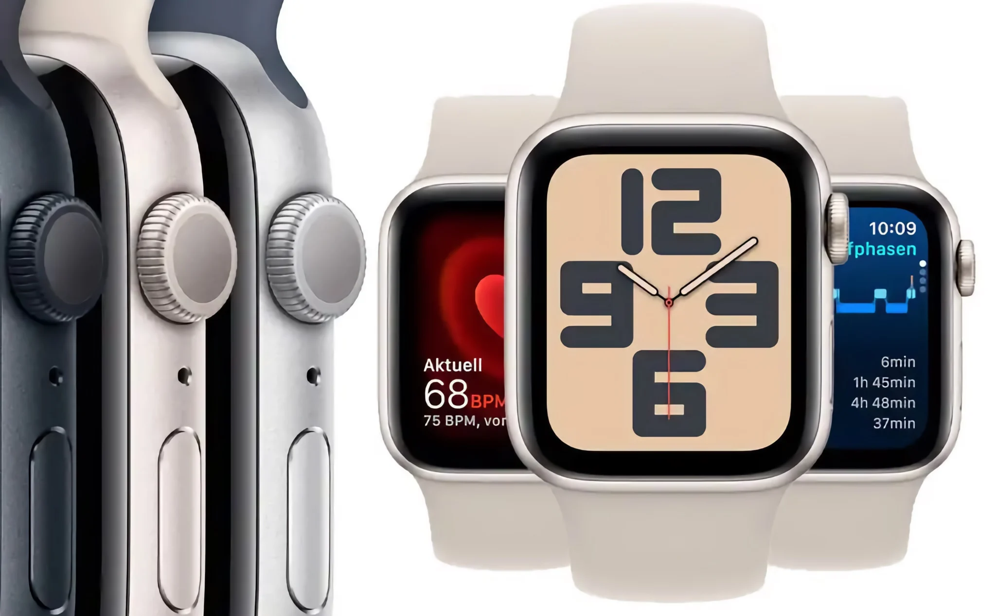 Apple Watch SE 3: Giữ nguyên kích thước, nâng cấp màn hình viền mỏng hơn
